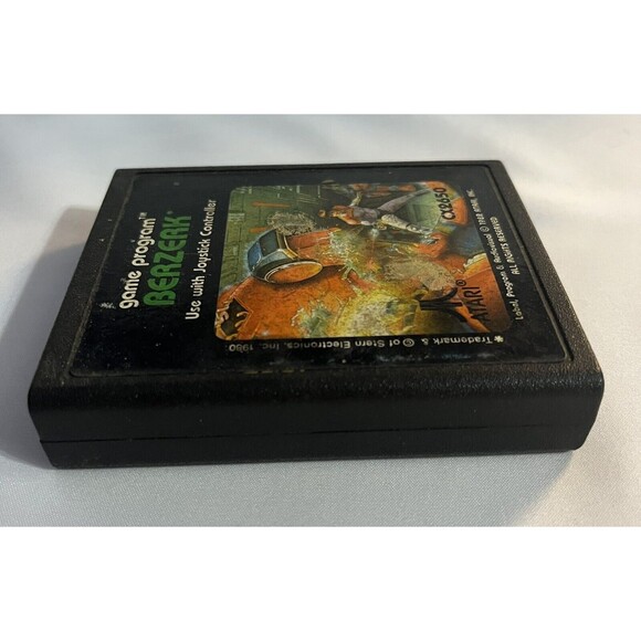 BERZERK Atari 2600 Retro Game Cartridge CX2650 Tested - Picture 3 of 6